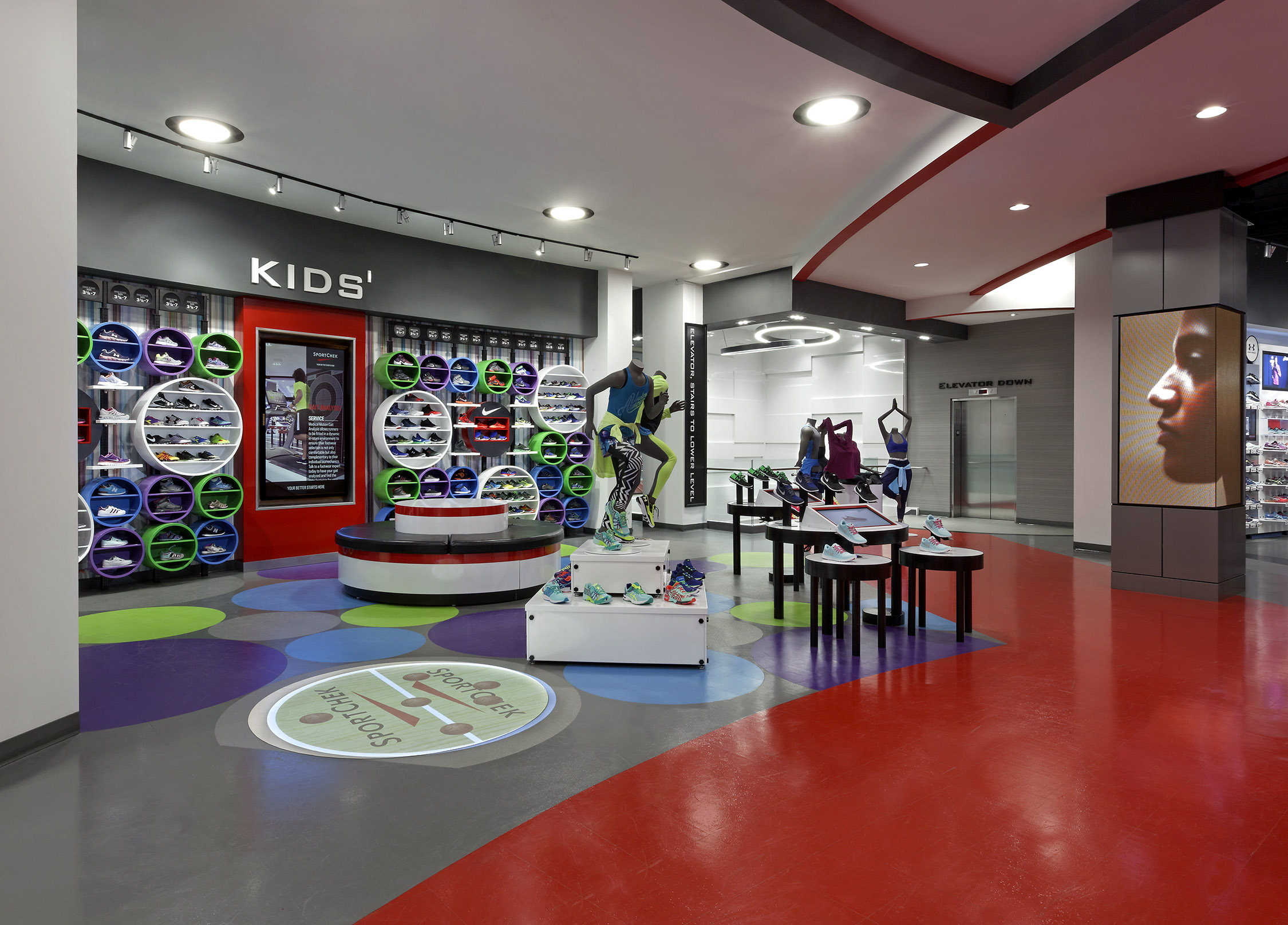 Sport Chek, Yorkdale Stoever Jones Design